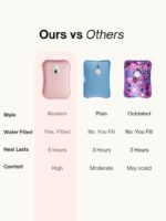why is our hot pillow is better for period than other hot pad in the market